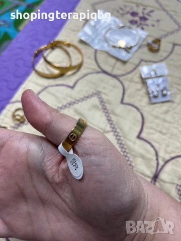 Лот нови бижута от неръждаема стомана , снимка 8 - Бижутерийни комплекти - 53946922