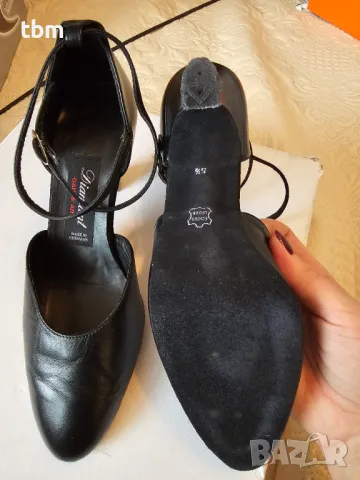 Diamant dance art обувки за салса, естествена кожа, размер 5.5, снимка 3 - Дамски обувки на ток - 48432726