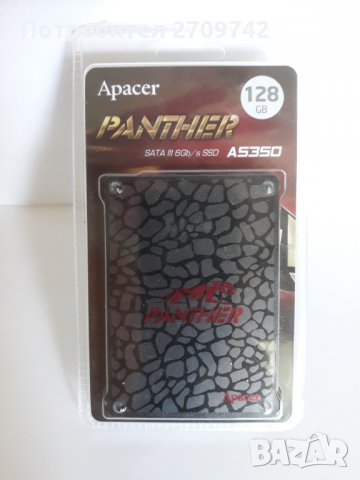 Продавам нови SSD-та "Apacer Panther" 256GB , 128GB., снимка 4 - Твърди дискове - 29549791