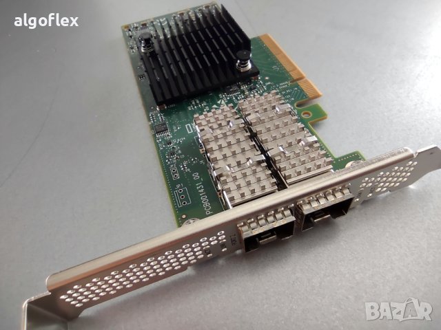 Мрежов Адаптер HPE 640SFP28 25Gb DP SFP28 PCIe3 x8 Mellanox CX4121A, снимка 2 - Мрежови адаптери - 44342630