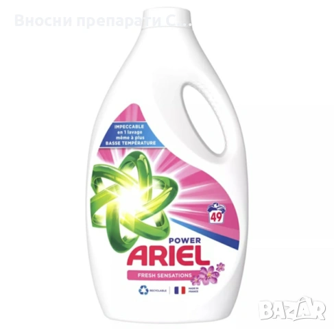 Ариел Fresh Sensations универсален гел Гел за  49 пранета, 2.45 л. 
