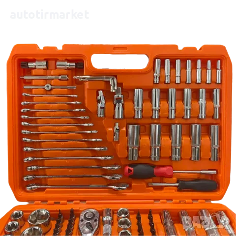Гедоре 216 части SRUNV 1/2 – 1/4 – T394, снимка 4 - Аксесоари и консумативи - 56054547