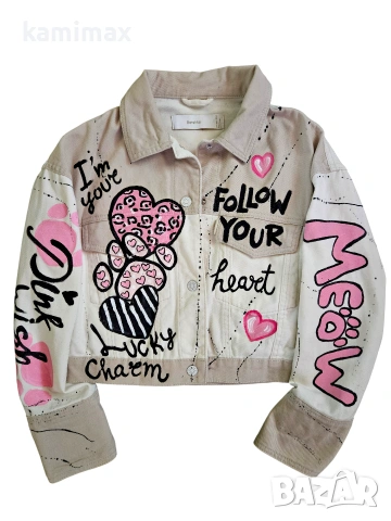 Дамско или детско яке Bershka , снимка 5 - Якета - 54009395