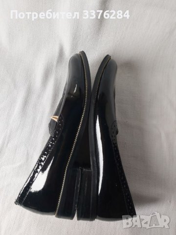 Черни лачени обувки Bosido, снимка 12 - Дамски елегантни обувки - 40582482