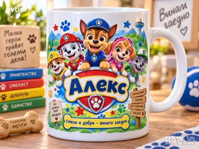Керамична чаша с Пес Патрул 