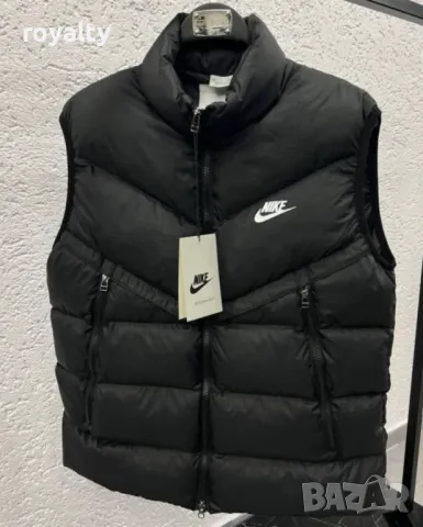 Nike черен мъжки елек