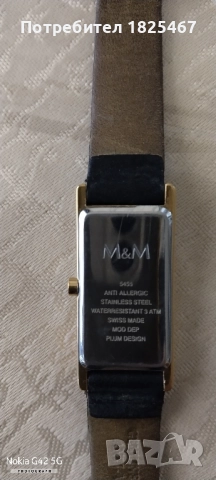 Швейцарски часовник M&M, снимка 3 - Дамски - 52223867