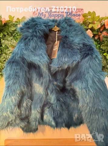 Пухено яке Pause Jeans, ново с етикет. Рязмер L/XL, снимка 6 - Якета - 51995389