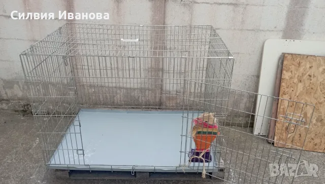Стационарна клетка за куче или коте, снимка 6 - За кучета - 56133932