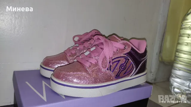 Обувки с колелца HEELYS , снимка 4 - Детски маратонки - 47902492