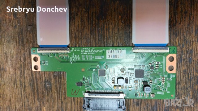 LG 43LJ594V със счупен екран-EAX67264001(1.5)/EAX67129604(1.0)/6870C-0532A Панел HC430DUN-SLTL1-A11X, снимка 8 - Части и Платки - 35200308