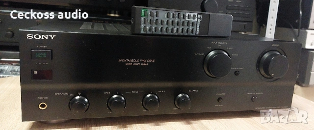 🔥 ТОП ОФЕРТА 🔥 Стерео усилвател Sony TA-F361 с дистанционно – 99€, снимка 3 - Ресийвъри, усилватели, смесителни пултове - 54192398