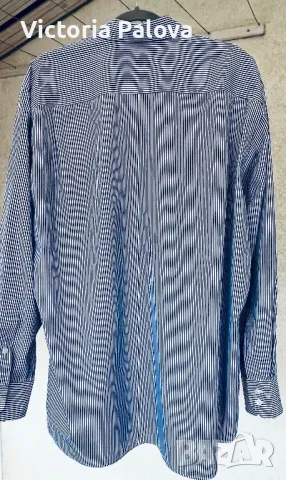 Луксозна скъпа риза VAN LAACK тънко райе, снимка 13 - Ризи - 49745987