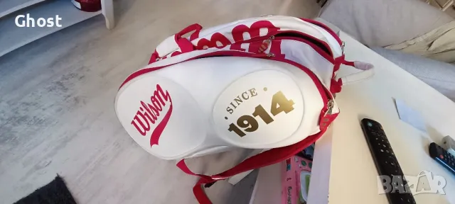 Wilson 2 бр. Pro Staff 95" (със сак Wilson 1914) - юбилейни 100 г., снимка 12 - Тенис - 48861202