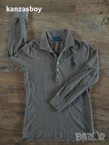 ralph lauren the skinny polo - страхотна дамска блуза, снимка 6 - Блузи с дълъг ръкав и пуловери - 39564376