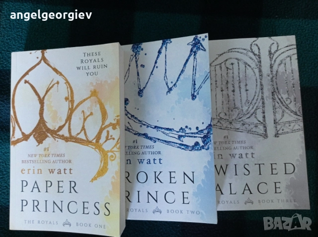 Erin Watt - поредица The Royals Series , снимка 2 - Художествена литература - 52788162