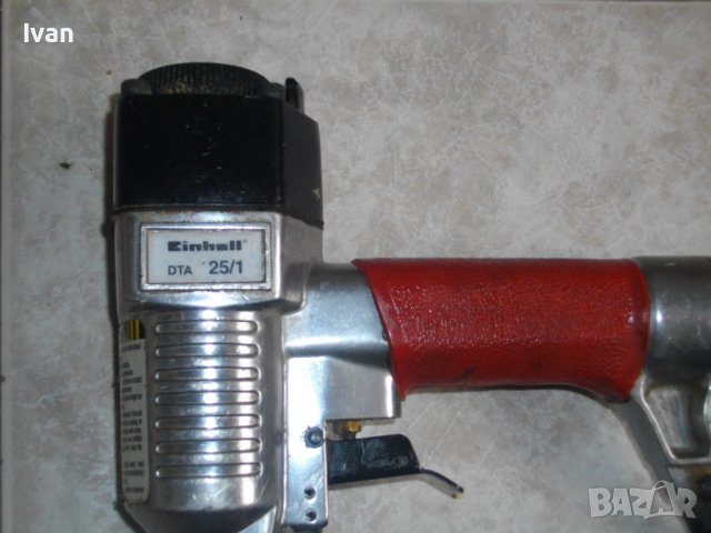 GS/KRAFT WERKZEUGE/EINHELL/PARKSIDE-Пневматичен Професионален Такер-Голям-Комбиниран-Скоби/Пирони/Иг, снимка 13 - Други инструменти - 39978311