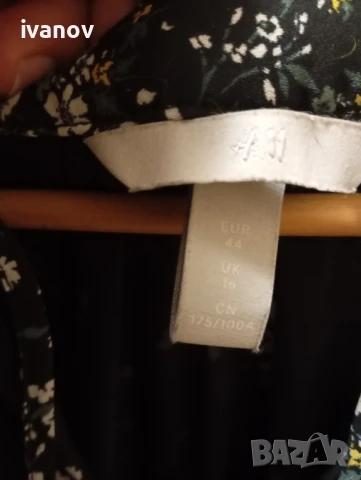 Дамска рокля H&M Eur 44, снимка 4 - Рокли - 50504196