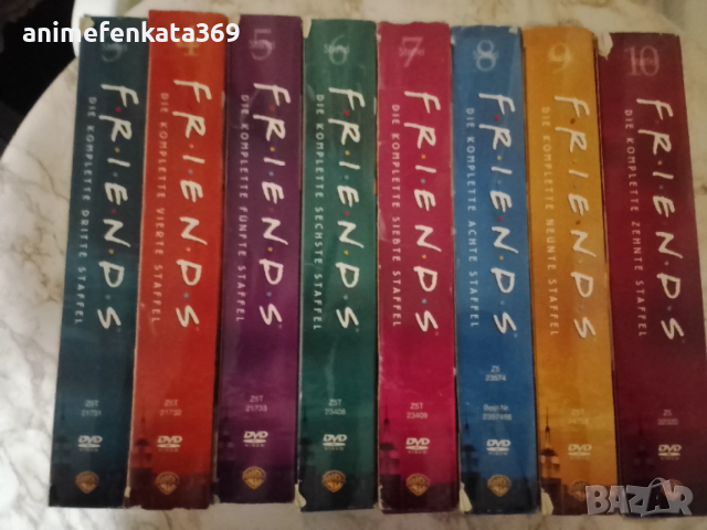 Friends dvd 3-10/Приятели двд сезони от 3 до 10, снимка 3 - DVD филми - 52665450
