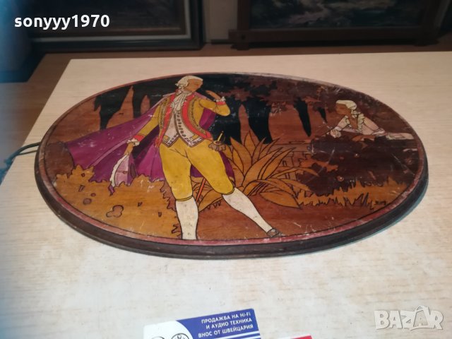  Romeo and Juliet-антик-внос france 46х23см, снимка 7 - Колекции - 30180888