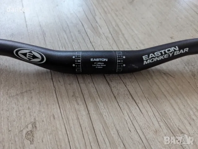 MTB кормило Easton Monkey Bar 9/685mm. Low Rise 20 mm. 31.8 mm., снимка 2 - Части за велосипеди - 48530079