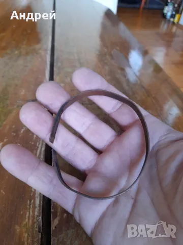 Стара медна,бакърена гривна, снимка 3 - Други ценни предмети - 49848766