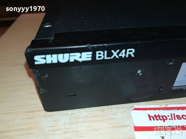 🔥SHURE BLX4R S8 823-832MHz 0910221632, снимка 2 - Микрофони - 38272603