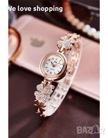 Дамски часовник с детелинки, 2 модела (005), снимка 6 - Дамски - 40087986