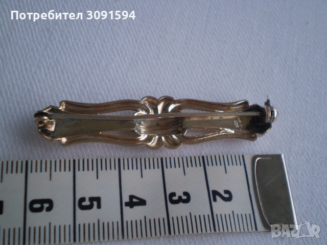 СТАРА БРОШКА  ИГЛА, снимка 7 - Антикварни и старинни предмети - 36465498