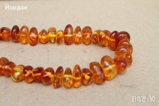 Дамски гердан кехлибар, снимка 7 - Колиета, медальони, синджири - 37990041