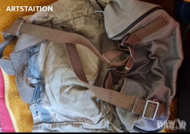 Чанта за ловци и риболовци с дълга дръжка, военна голяма чанта и бризентова раница, снимка 8 - Екипировка - 30361485