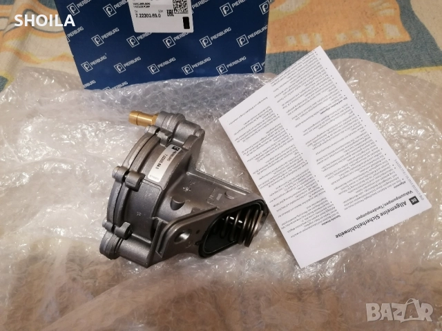 Вакум помпа Pierburg за Vw t4/caravele 2000г 2.5 tdi acv-motor 102p.s., снимка 4 - Части - 51791045