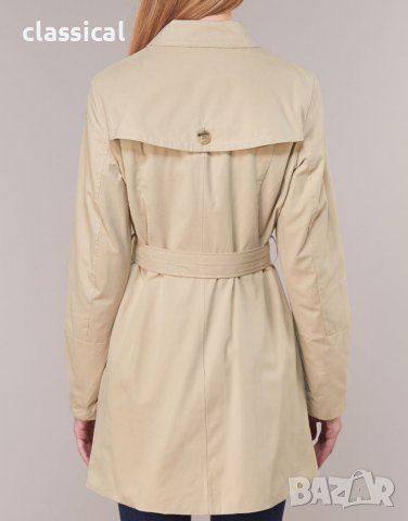 Нов тренч / манто Cream, снимка 3 - Палта, манта - 39000134