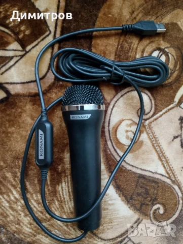 Микрофон Konami ps2/ps3/Xbox,Wii,PC, снимка 2 - Игри за PlayStation - 50929115