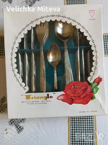 Прибори за хранене, снимка 2 - Прибори за хранене, готвене и сервиране - 50342253