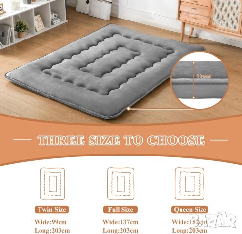 ПРОМОЦИЯ Сгъваем матрак / къмпинг матрак 140 x 200см GE20011, снимка 6 - Други - 42493802