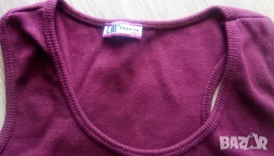 Дамски рипсен потник S, снимка 3 - Потници - 50146252