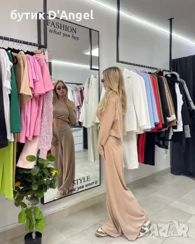 Сет блуза и панталон, снимка 2 - Комплекти - 55949174
