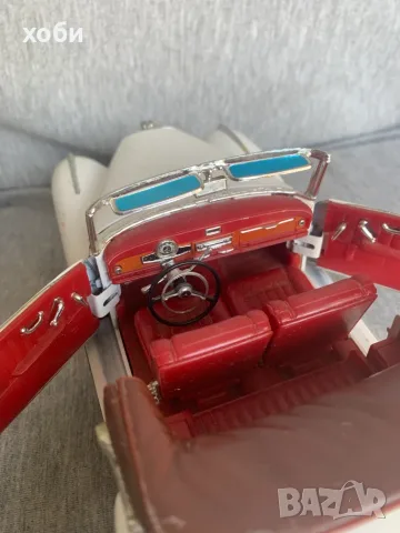 кобичка  Mercedes-Benz 300 S от 1955 г 1:18, Maisto., снимка 8 - Колекции - 55970676
