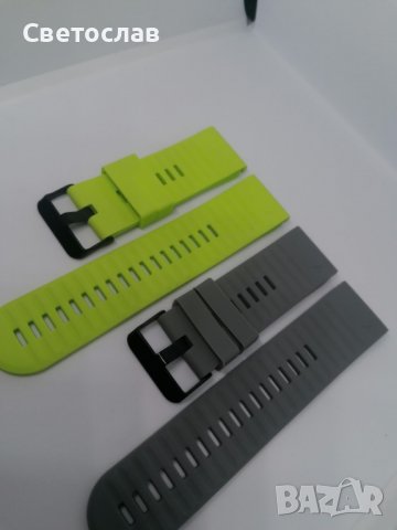 Силиконова каишка за Garmin Fenix 5X 6X 7X /3/3 HR 26mm QuickFit, снимка 8 - Каишки за часовници - 37385673