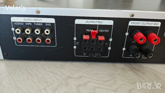 Усилвател Dinavox AV 1300 + Panasonic dvd sistem 5.1, снимка 4 - Ресийвъри, усилватели, смесителни пултове - 50501043