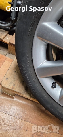 Алуминиеви джанти с гуми за Тойота Корола версо, снимка 7 - Гуми и джанти - 54051235