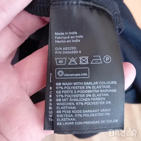 Асиметрична рокля НМ с връзки на деколтето, снимка 8 - Рокли - 47643877