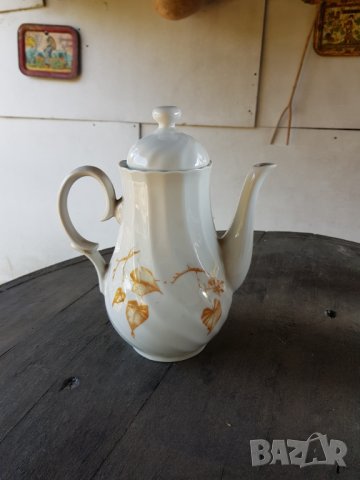 Стара българска порцеланова кана, снимка 1