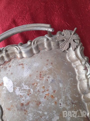 Стар поднос-табла, снимка 10 - Антикварни и старинни предмети - 40746716