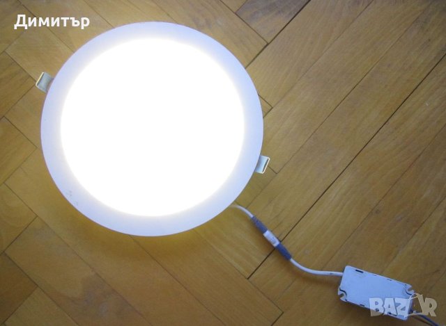 LED панели за вграждане, 18W, снимка 1 - Лед осветление - 42855242