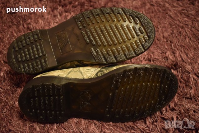 DR MARTENS Lester Black Grey Skull & Roses Print Fine Canvas shoes 38 , снимка 5 - Дамски ежедневни обувки - 34326143