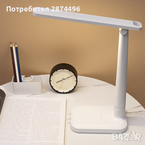 BL 1289 Настолна лампа с акумулаторна батерия, снимка 3 - Настолни лампи - 37868798