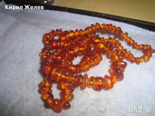 КЕХЛИБАРЕНО КОЛИЕ 100% НАТУРАЛЕН БАЛТИЙСКИ КЕХЛИБАР РЪЧНА МАЙСТОРСКА ИЗРАБОТКА КРАСИВ ГЕРДАН 30868, снимка 12 - Колиета, медальони, синджири - 37912717