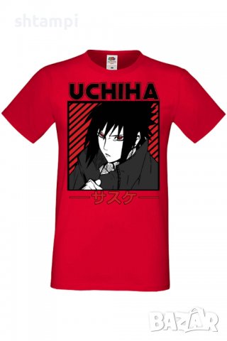 Мъжка тениска Naruto Sasuke Uchiha 02,Анимация,игра,Празник,Повод,, снимка 3 - Тениски - 38121995
